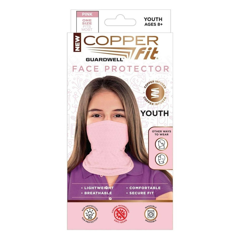 5pk. Copper Fit Guardwell Face Protector